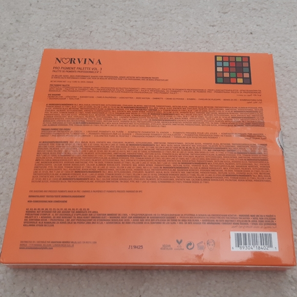 Nwt Anastasia Beverly Hills Norvina Pro Pallette vol. 3 - Picture 3 of 3